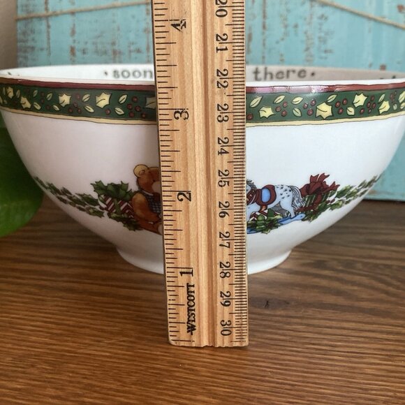 Portmeirion Studio Susan Winget 7" Serving Bowl Night Before Christmas - Picture 5 of 8